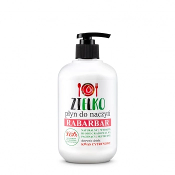 Płyn do mycia naczyń Rabarbar 500ml Zielko Sylveco